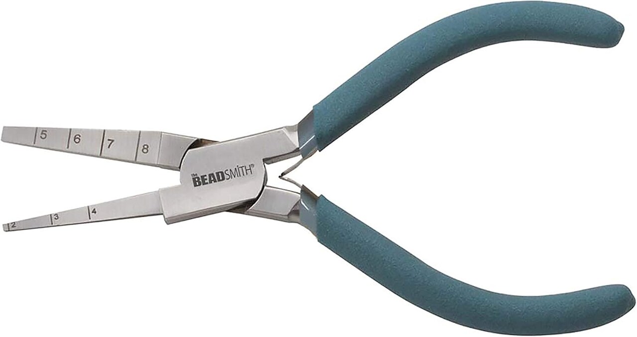 The Beadsmith Square Rite Pliers - Create Consistent Square Shapes in 2-8mm Diameters – Wire Working Tool for Jewelry Making, Wire Pieces for Findings, Art and Home Decor